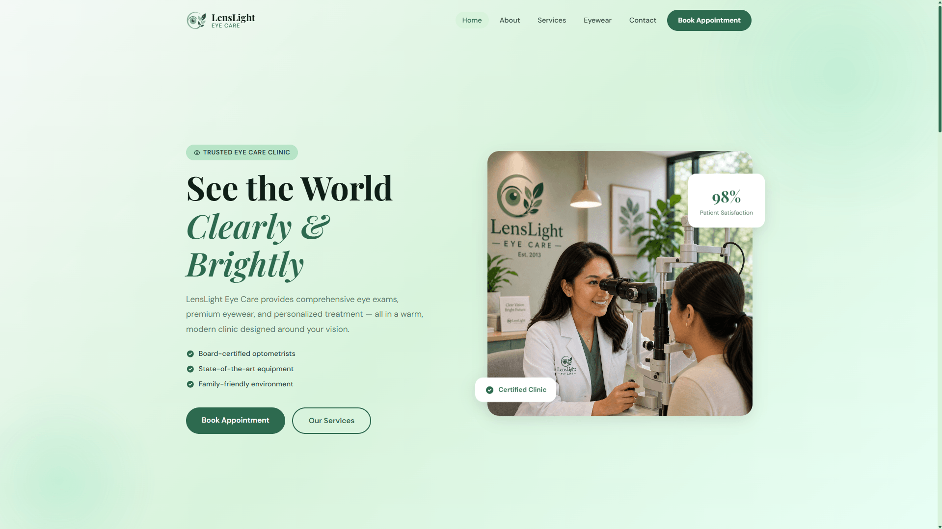 LensLight Eye Care